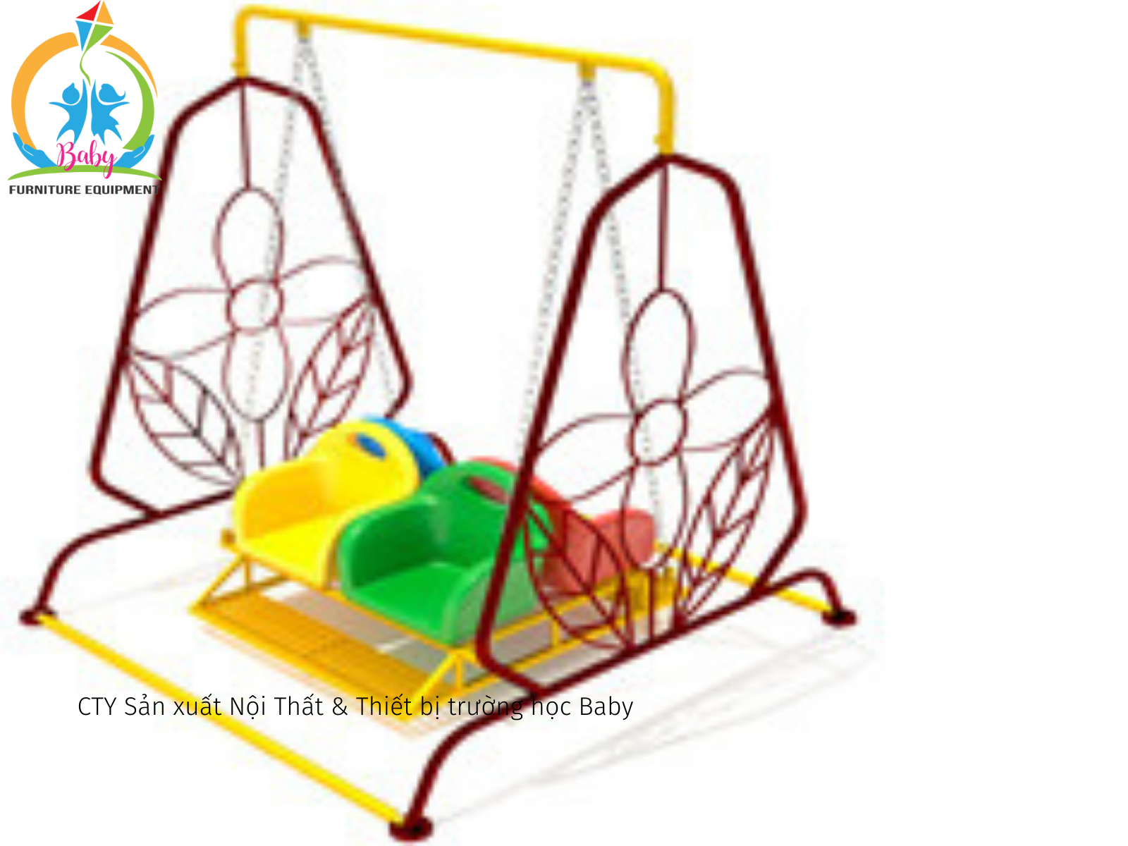 xích đu 4 ghế BB-049