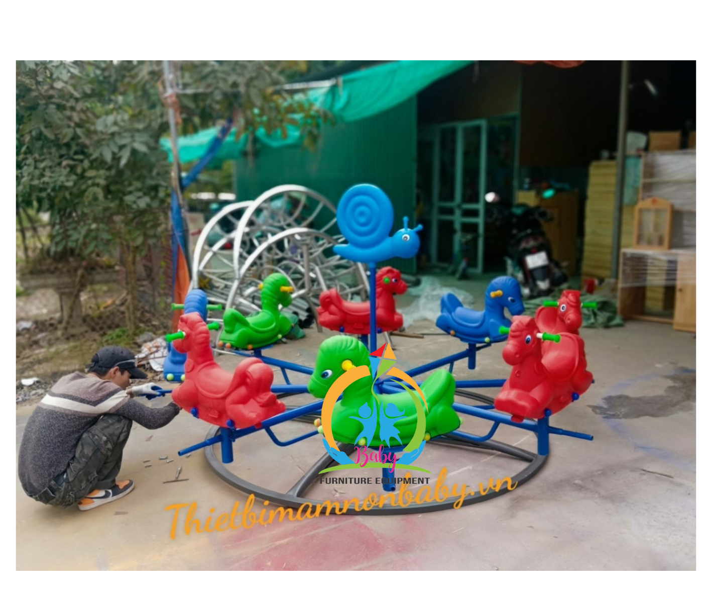  Đu Quay 8 Con Giống BB-055